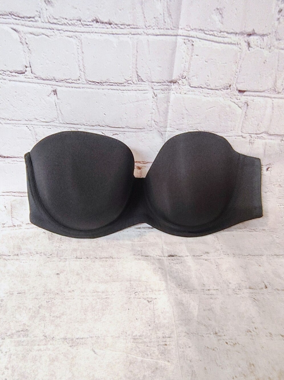 Wacoal Strapless Red Carpet Black Bra Underwire 40D